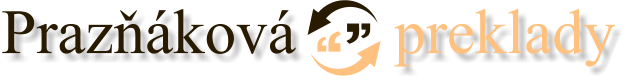 Prazňáková preklady